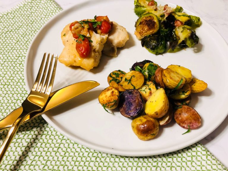 Tomato poached cod by Plated