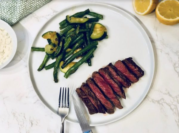 seared steaks by Marley spoon