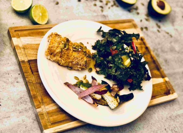 Paprika -cumin cod by Green Chef