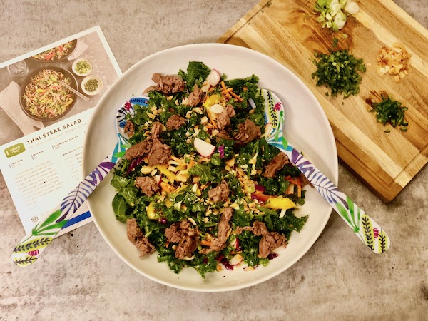 Green Chef Steak Salad