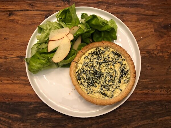 kale and ricotta tarts Blue Apron