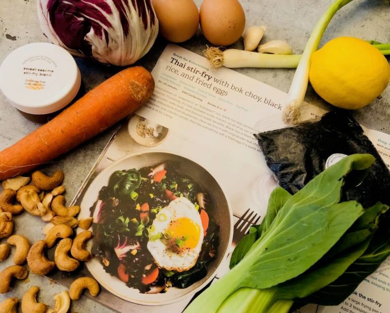 Sun Basket Vegetarian- all organic products