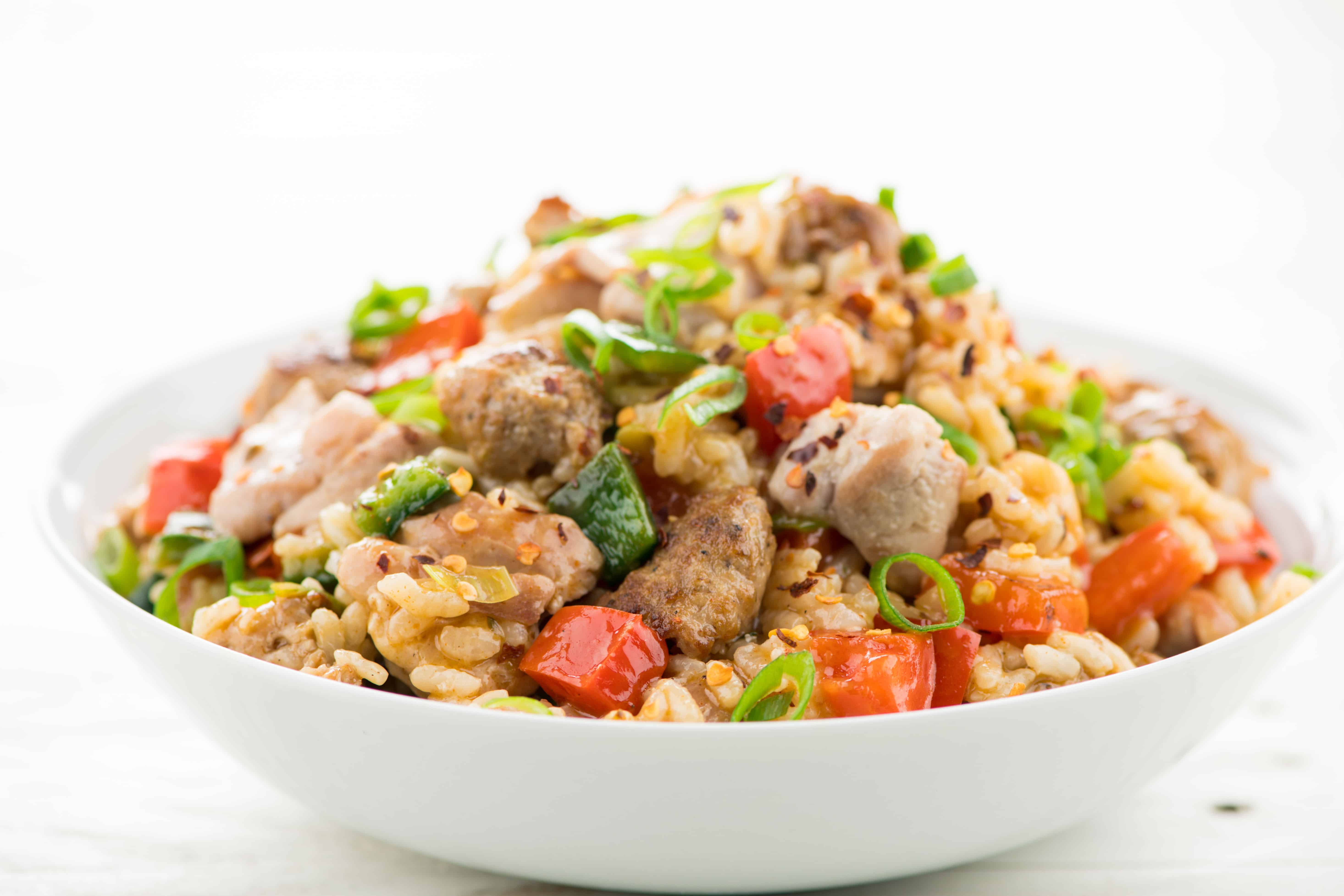 Cajun Chicken Thigh & Italian Sausage Dirty Rice | Home Chef