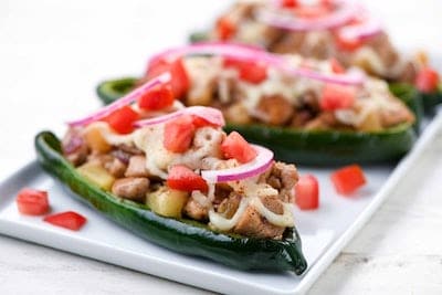 Chicken Poblano Peppers