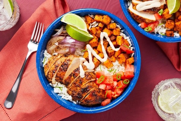 Chipotle Chicken and Rice Bowl