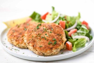 NEW ENGLAND STYLE FISH CAKES  home chef