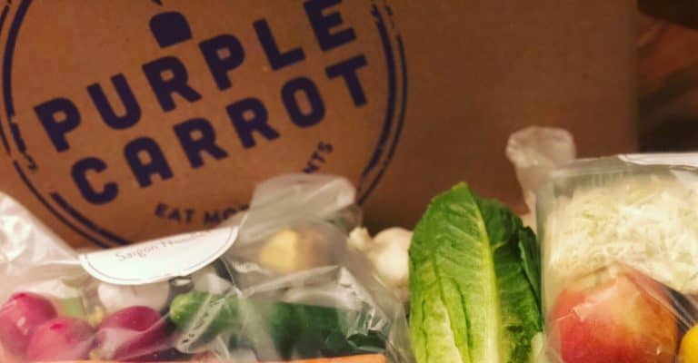 purple carrot review box