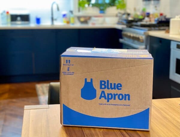 blue apron box